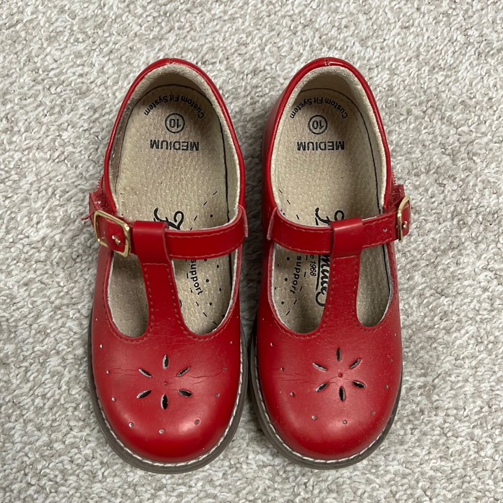 Red Sherry Footmates in size 10